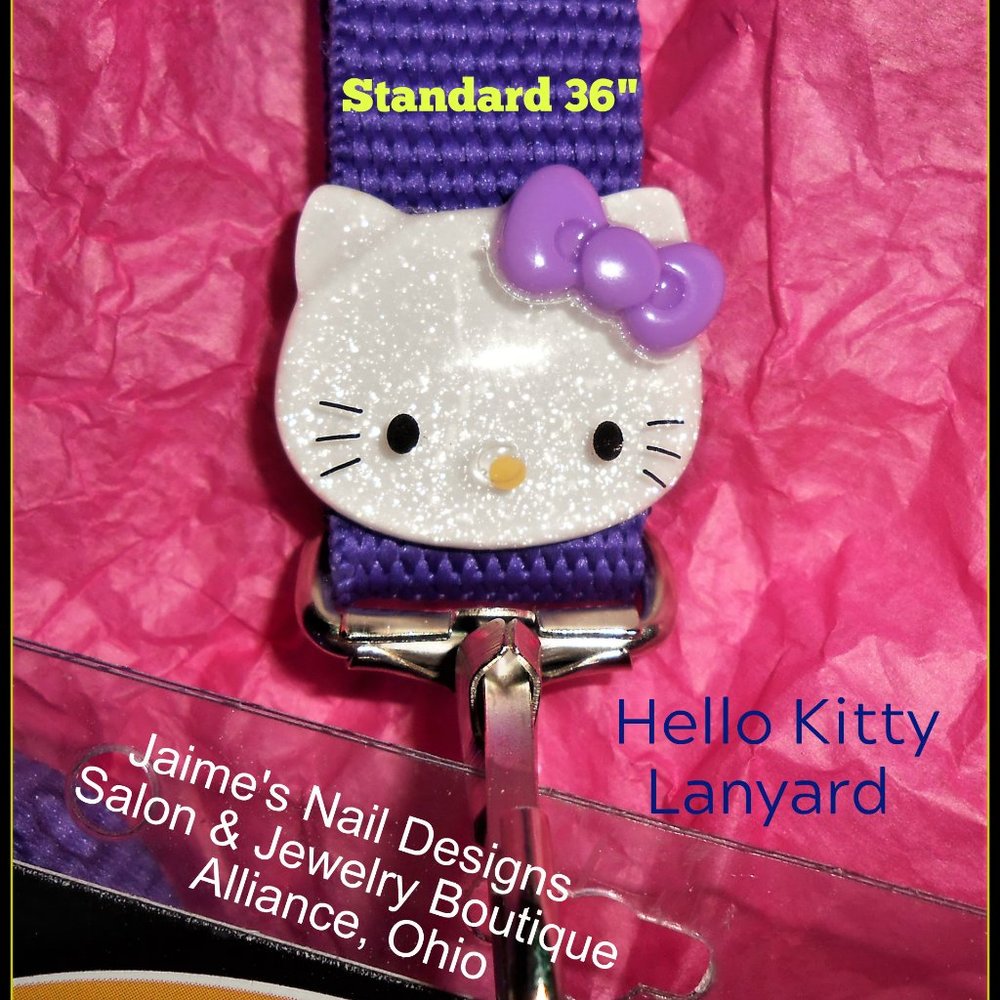 Hello Kitty Lanyard Badge Holder